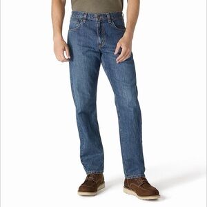 Carhartt Relaxed Fit 5-Pocket Jeans Mens Dark Wash Denim-size 42x30 *NEW w tags*